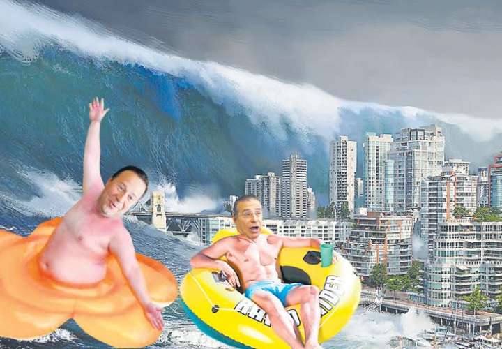 A Panamá se le viene un tsunami