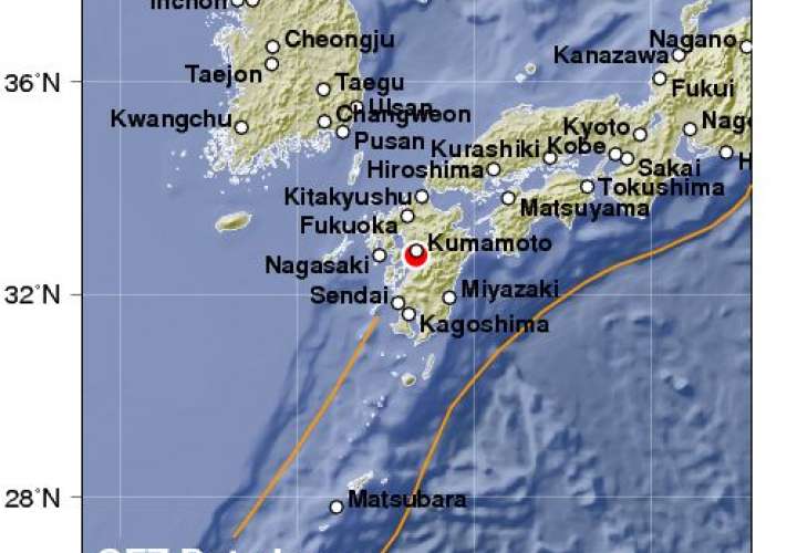 Terremoto de 7 grados sacude Japón con aviso de tsunami