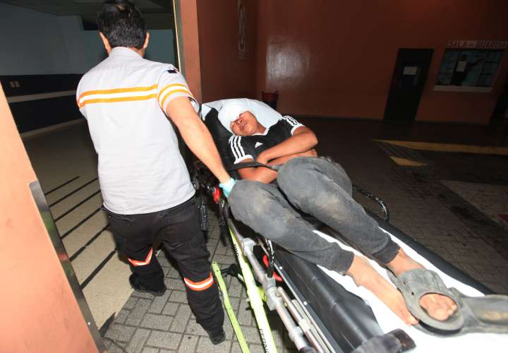 Las víctimas se mantienen hospitalizadas.  /  Foto: Alexander Santamaría