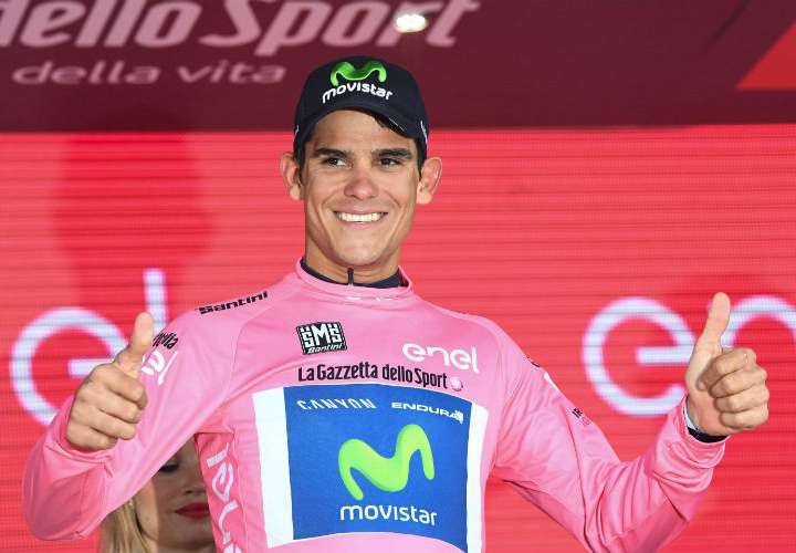Amador, primer costarricense en liderar el Giro de Italia