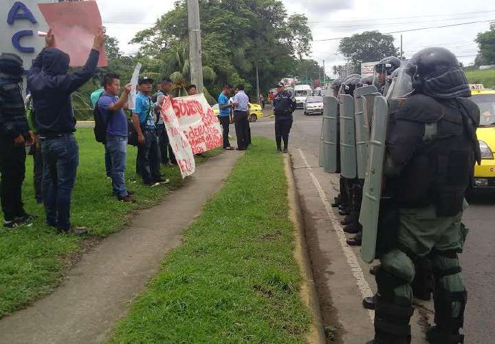 Siguen protestas contra Barro Blanco