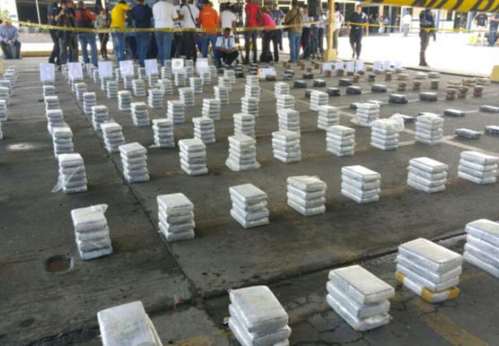Confiscan  más de 475 paquetes de cocaína en Colón