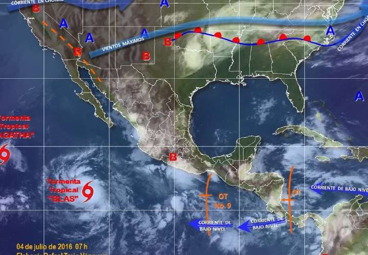 Tormenta tropical Blas cobra fuerza de huracán lejos de las costas de México