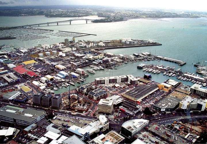 Vista general de la localidad de Auckland.   /  Foto: EFE Archivo