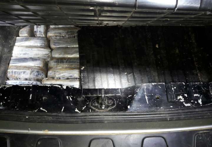 Decomisan 108 kilos de cocaína y tres aprehendidos en Bayano