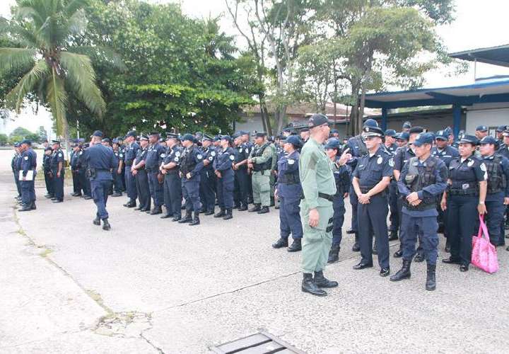 1,800 policías en operativo sabatino 