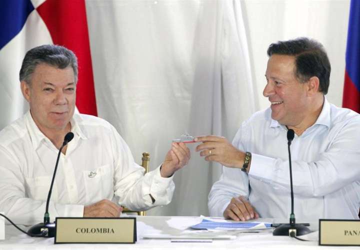 La reunión entre Varela y Santos fue acordada el pasado septiembre durante la Asamblea General de la ONU.  /  Foto: EFE