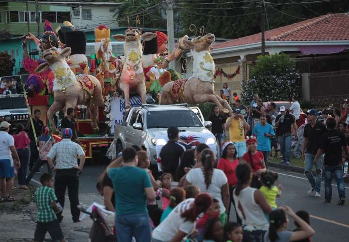 Desvío por desfile de Navidad en San Miguelito