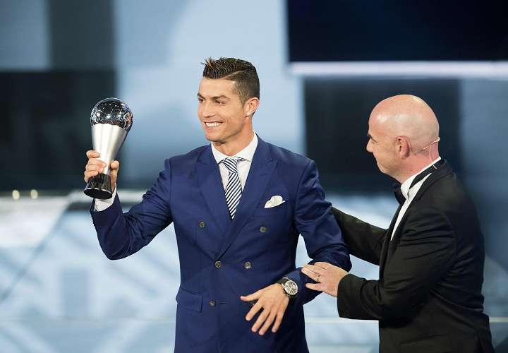 Cristiano Ronaldo se lleva el Premio 'The Best' 
