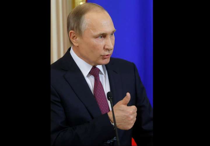 Presidente ruso, Vladímir Putin.  /  Foto: EFE