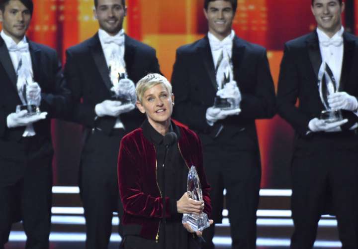 Ellen DeGeneres, la más premiada de los People's Choice