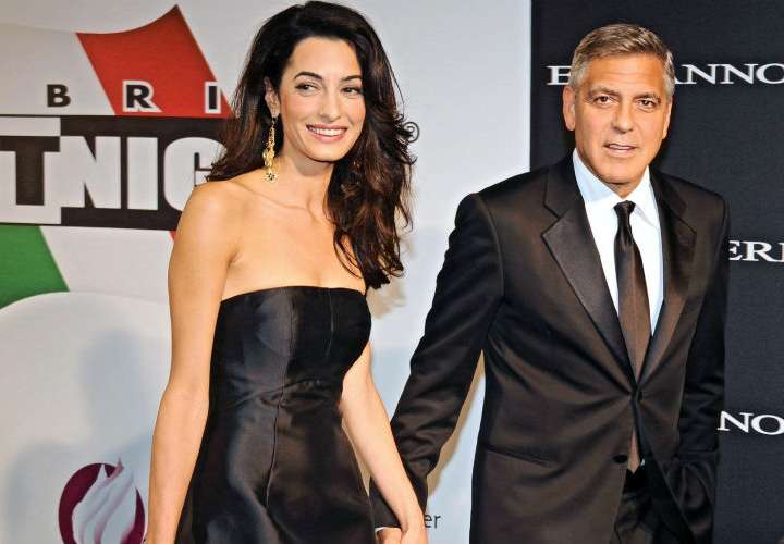 Amal y George Clooney ya saben el sexo de los gemelos 