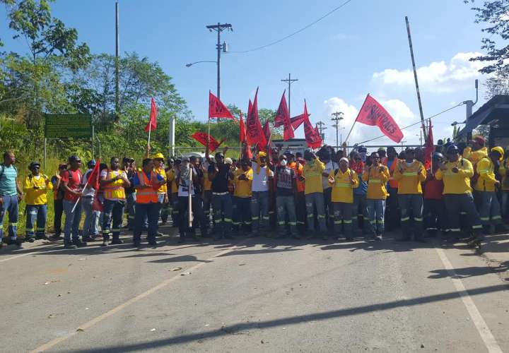 Protesta en proyecto de Colón