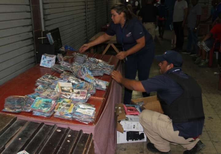 Decomisan mercancía falsificada en Chiriquí