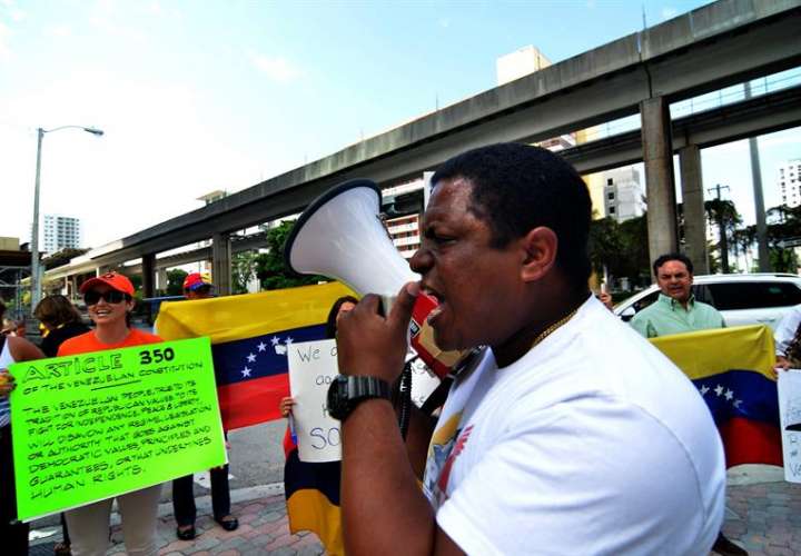 Grupo Venezolanos Perseguidos Políticos en el Exilio con sede en Miami, le pide al presidente de EE.UU. que estudie la posibilidad de la concesión de un 