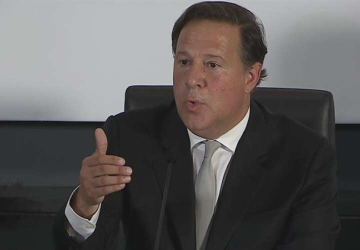 El presidente panameño, Juan Carlos Varela. EFE/Archivo