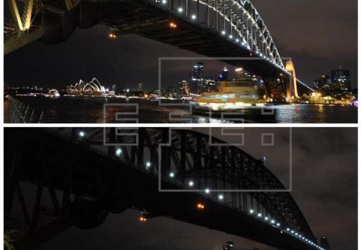 Australia apaga luces en la Hora del Planeta