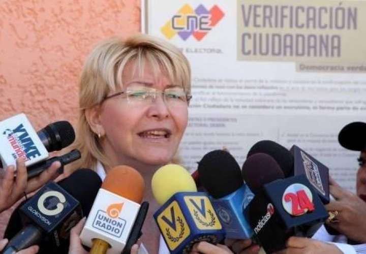 Fiscal venezolana alerta de ruptura del orden constitucional