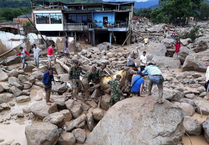 Confirma 112 muertos por una avalancha en ciudad de Mocoa