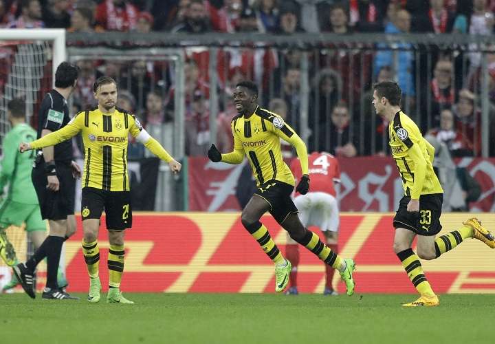 Dortmund elimina al Bayern y jugará la final de la Copa Alemana