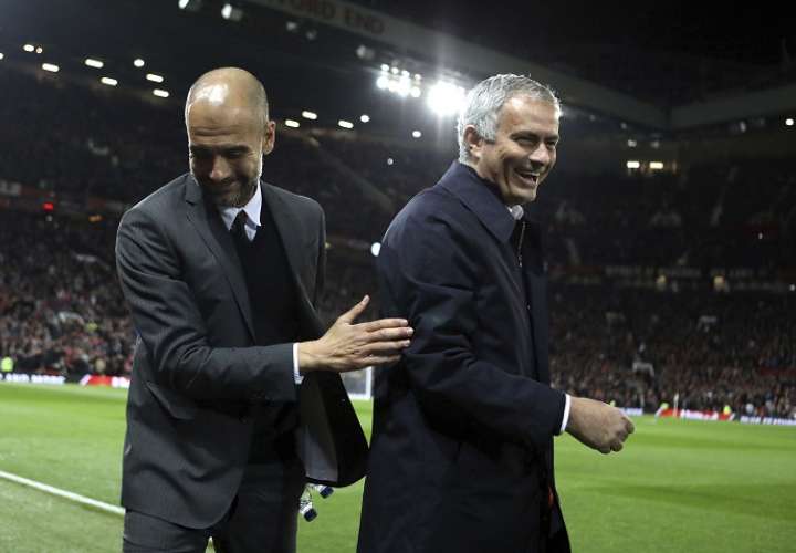Guardiola y Mourinho son vecinos y se saludan