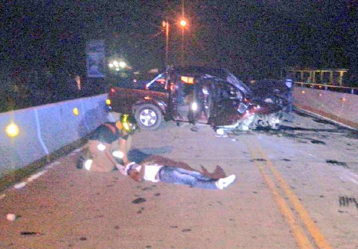 Aparatoso accidente en Chepo dejó seis personas heridas 
