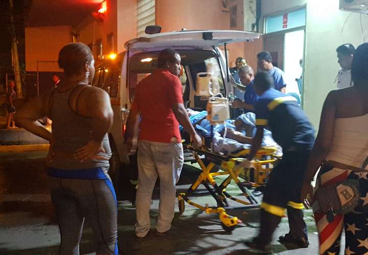 La menor fue trasladada al cuarto de urgencias del Hospital Manuel Amador Guerrero, pero luego fue transferida al hospital Santo Tomás en ciudad capital.