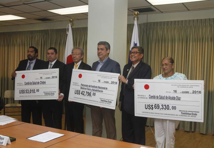 Japón dona más de $165 mil para proyecto de salud
