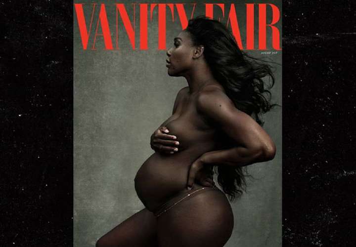Serena Williams posó desnuda para revista 