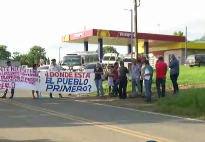Residentes de Tortí exigen apertura del Minsa-Capsi