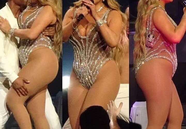 Mariah Carey hace su papelón.. No quiso bailar