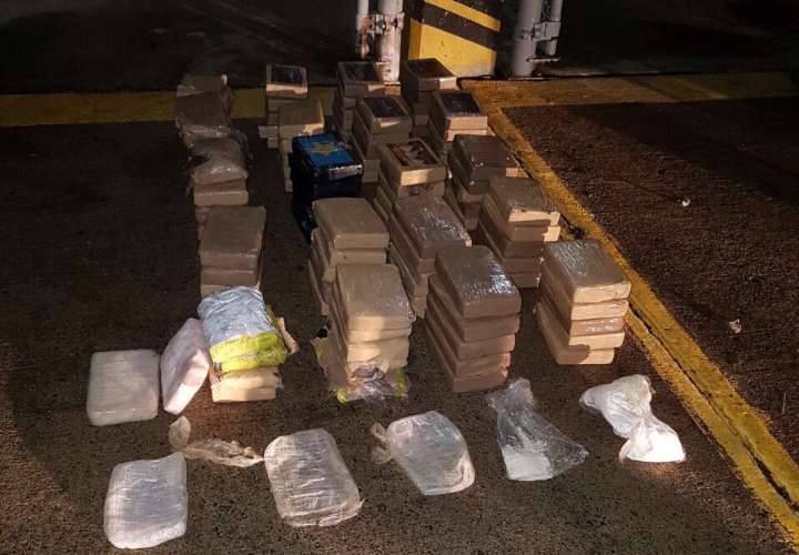 Decomisan 101 kilos de presunta droga y tres detenidos en Punta Chame