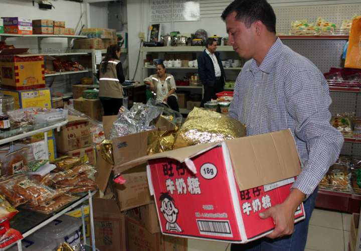 Decomisan productos chinos sin registro sanitario