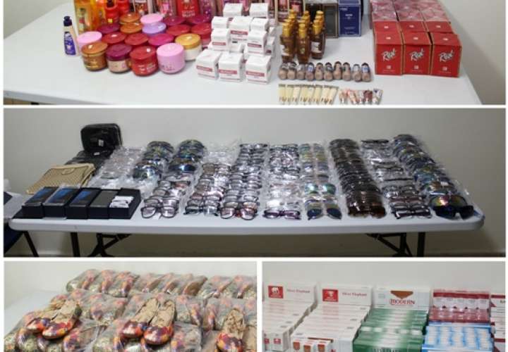 Incautan productos de belleza, cigarrillos y celulares en Paso Canoas