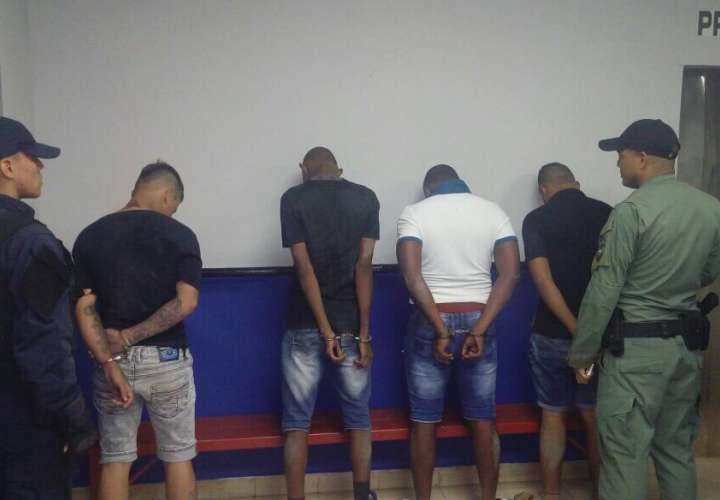 Siete narcos criollos son detenidos en Las Mañanitas y Arraiján