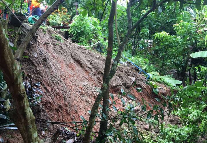25 viviendas afectadas por fuertes lluvias