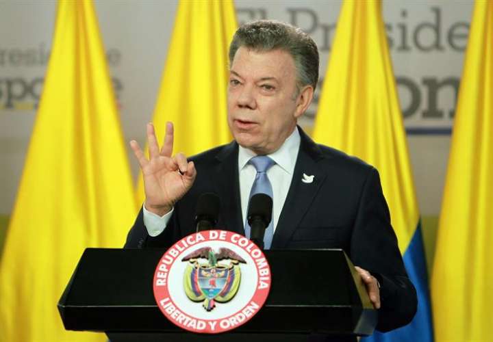 El Gobierno colombiano, liderado por su presidente, Juan Manuel Santos, ha mantenido bajo estricto hermetismo el caso de Luisa Ortega.  /  Foto: EFE