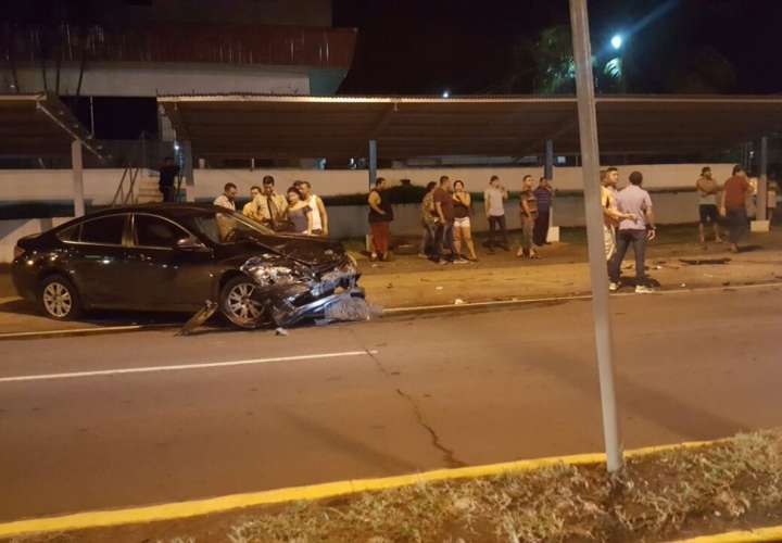 4 heridos deja colisión en La Chorrera