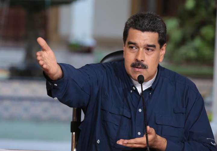 Fotografía cedida por la Oficina de Prensa de Miraflores que muestra al presidente de Venezuela, Nicolás Maduro. EFE/Archivo