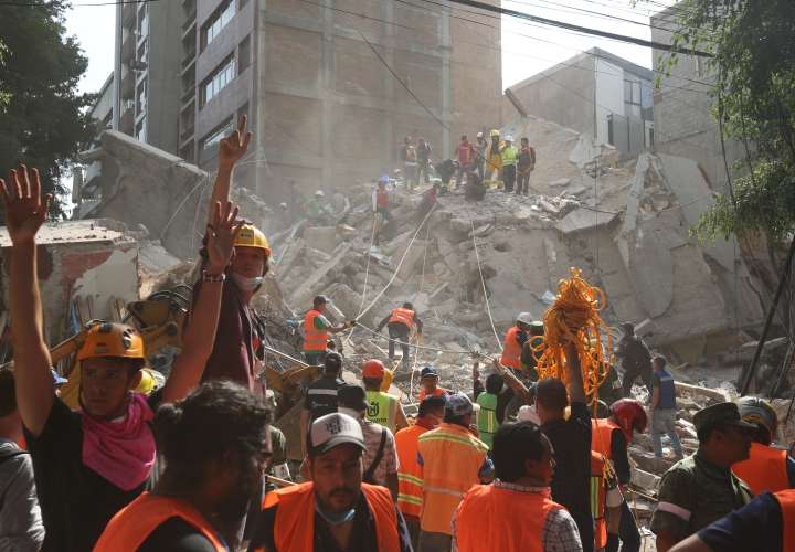 224 muertos por terremoto de 7.1 en México