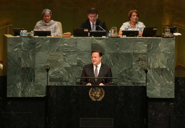 Varela: Panamá ratifica compromiso por la paz y el diálogo 