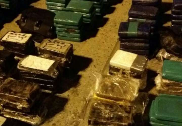 Decomisan 512 paquetes de droga en Colón