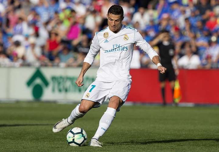 Cristiano Ronaldo viene de marcar su primer gol en la Liga española. Foto: EFE