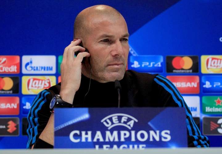 Zinedine Zidane, técnico del Real Madrid/ EFE