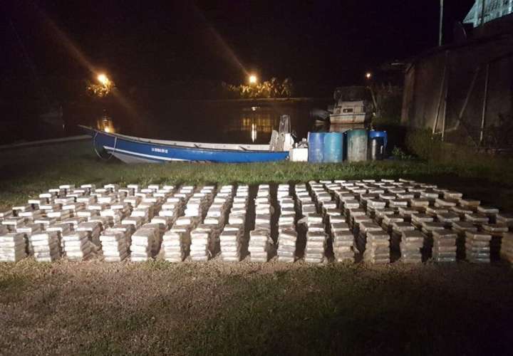 Incautan 934 paquetes de droga en Bocas del Toro