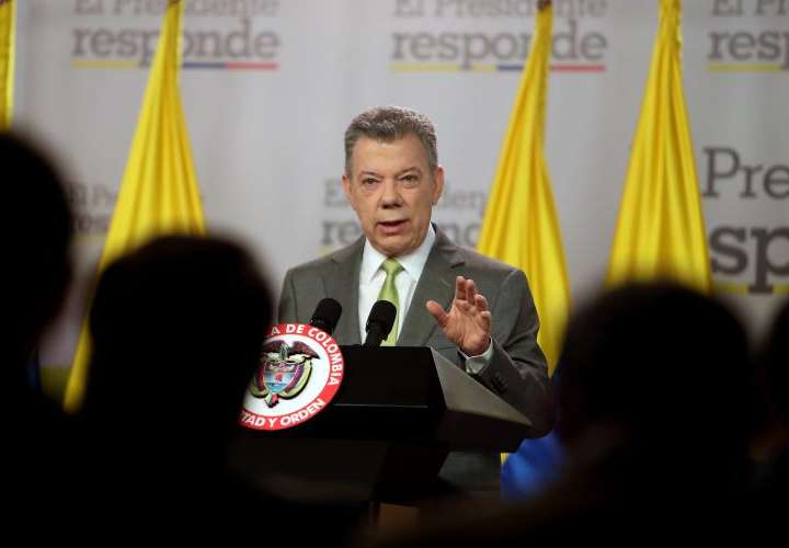 Santos presenta plan para superar dificultades en proceso por la paz 