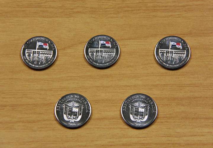 Comienzan a circular monedas conmemorativas al Canal 