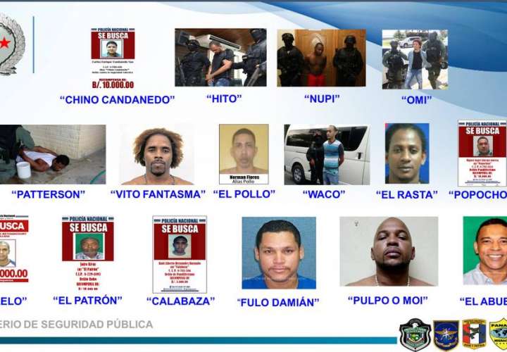 Capturan a 16 delincuentes de alto perfil
