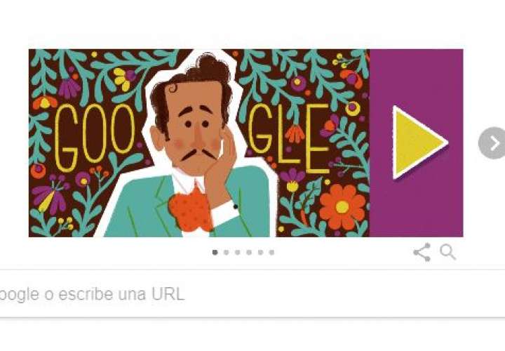 Pedro Infante protagoniza un "doodle" de Google 