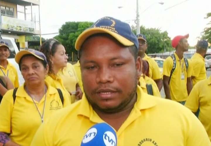 Trabajadores de Junta Comunal de Veracruz exigen pago de salarios